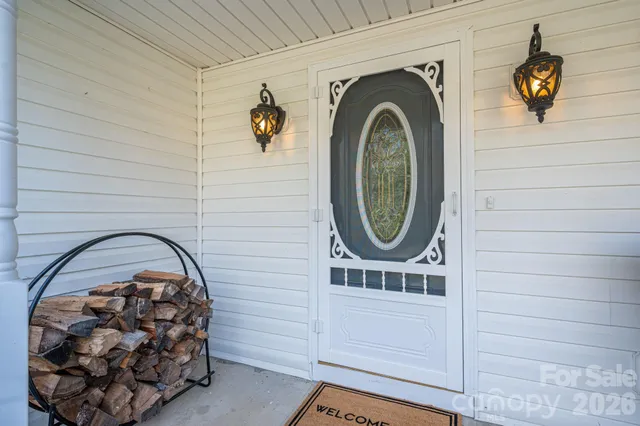 a close view of a sink and a washer and dryer
