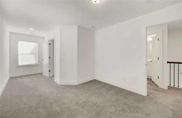 a view of empty room