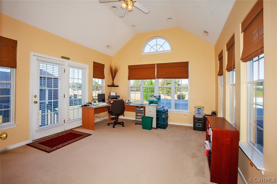 1543 Dripping Springs Road Dendron, VA 23839 - Photo 35 of 37 Sun Room Overlooking Courtyard Area