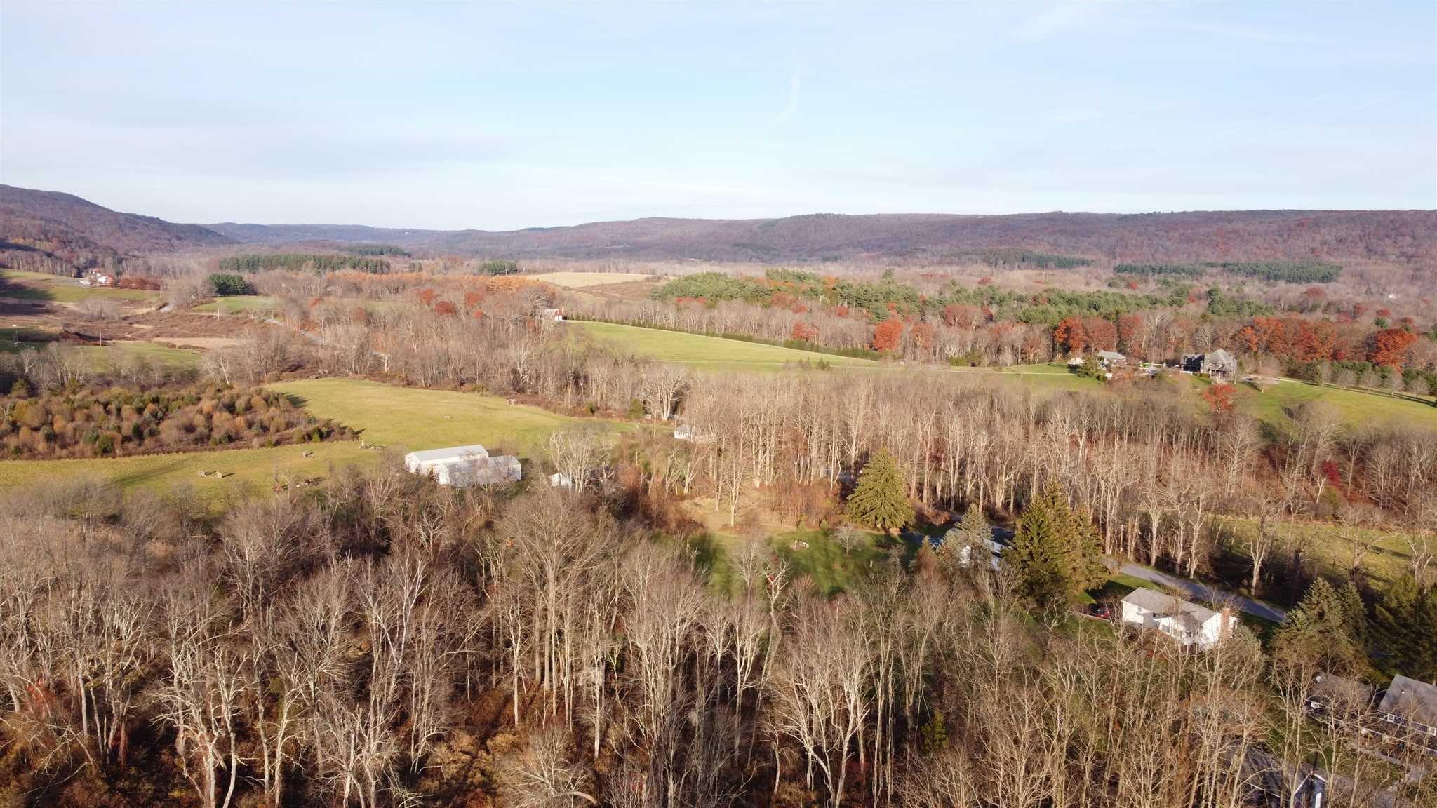 a view of lake with mountain