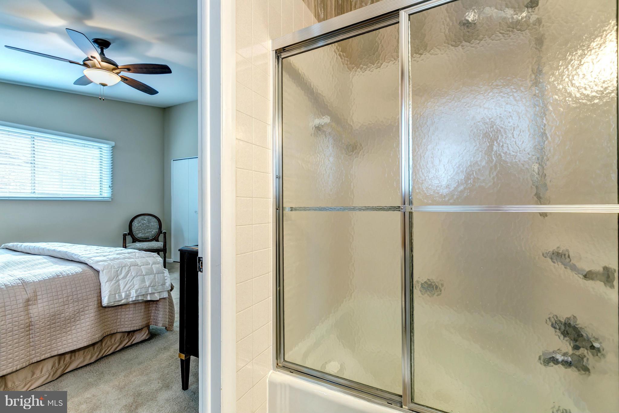 3700 Gardenview Road Baltimore, MD 21208 - Photo 17 of 30 Glass Enclosed Shower in Master Bathroom