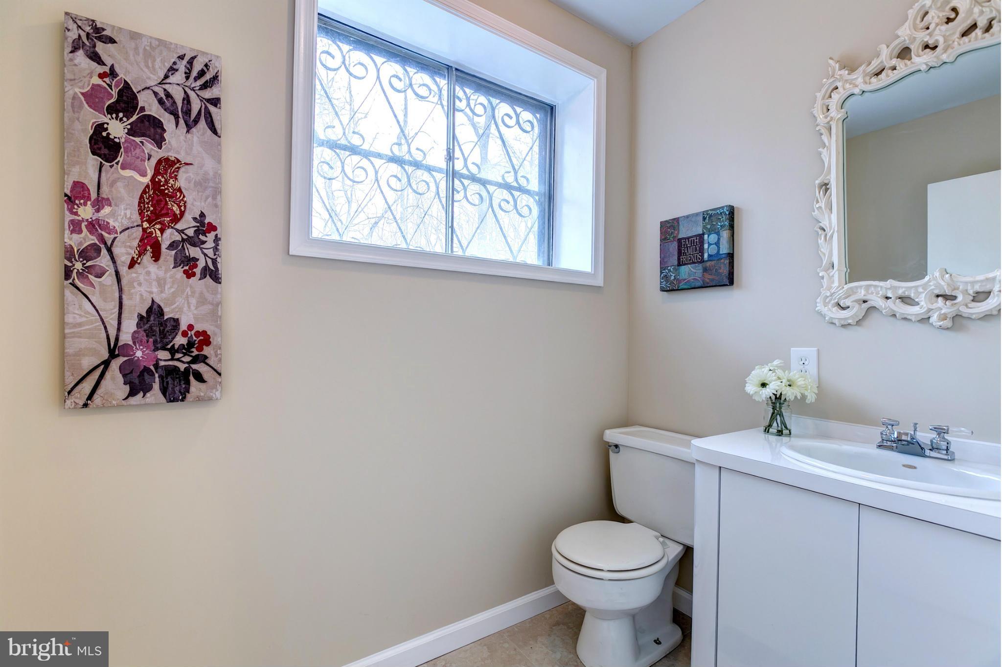 3700 Gardenview Road Baltimore, MD 21208 - Photo 27 of 30 Convenient Lower Level Powder Room