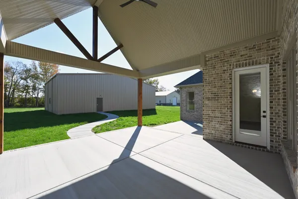 a house with a yard