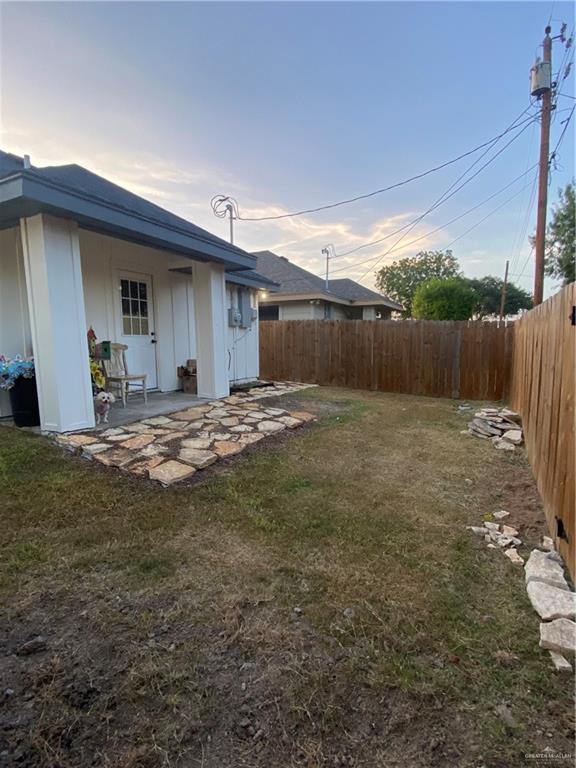 814 North Flag Street Pharr, TX 78577 - Photo 15 of 16 a view of a backyard of the house