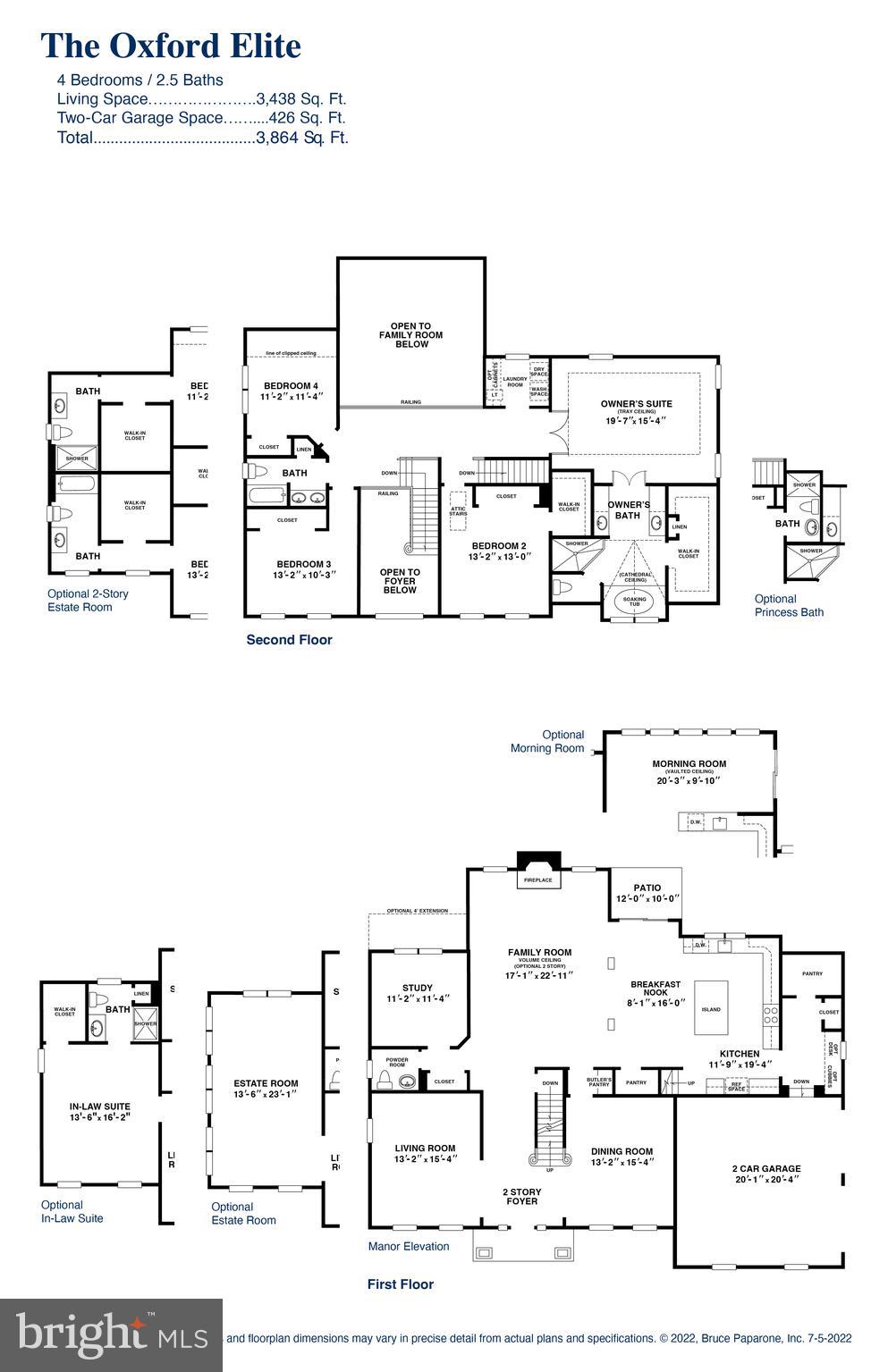 2 Pondview Court Monroeville, NJ 08343 - Photo 18 of 18 The Oxford Floorplan