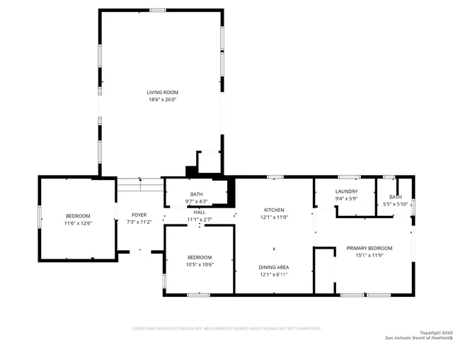 a picture of a floor plan
