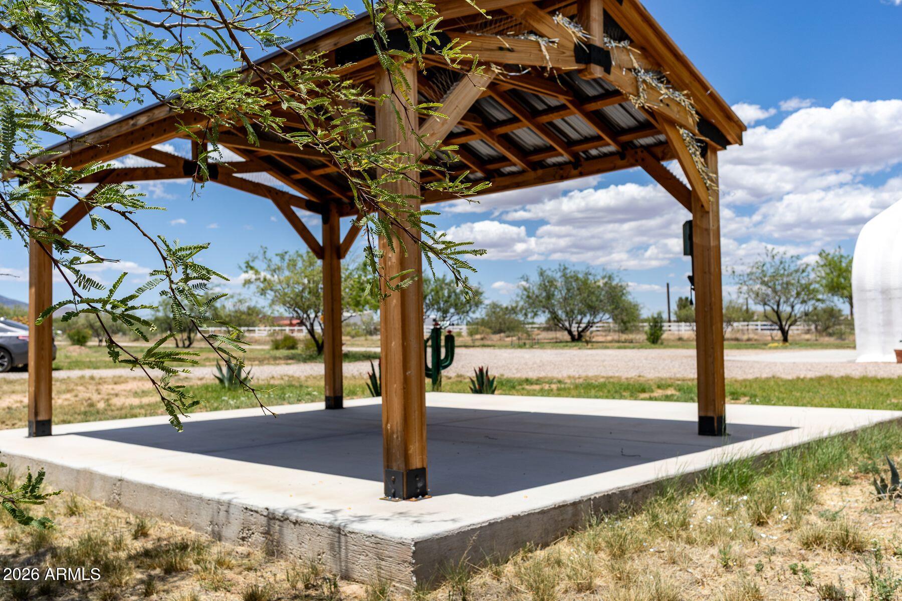 10847 South Kings Ranch Road Hereford, AZ 85615 - Photo 2 of 49 a view of a porch with a yard