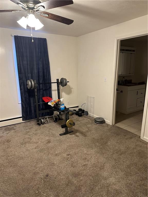 415 Fairview Avenue Butler, PA 16001 - Photo 7 of 17 a view of a room with gym equipment