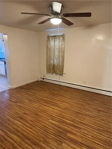 wooden floor in an empty room
