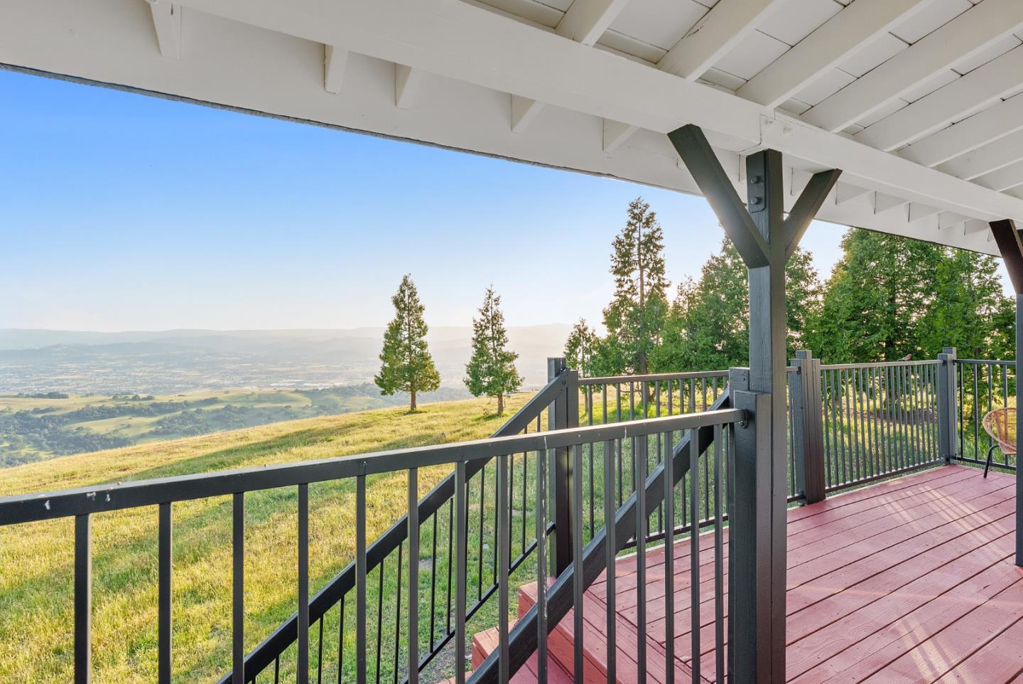 16505 Finley Ridge Road Morgan Hill, CA 95037 - Photo 31 of 44 a view of a balcony with wooden floor