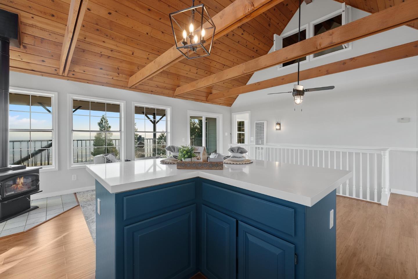 16505 Finley Ridge Road Morgan Hill, CA 95037 - Photo 9 of 44 a kitchen with a sink and a large window