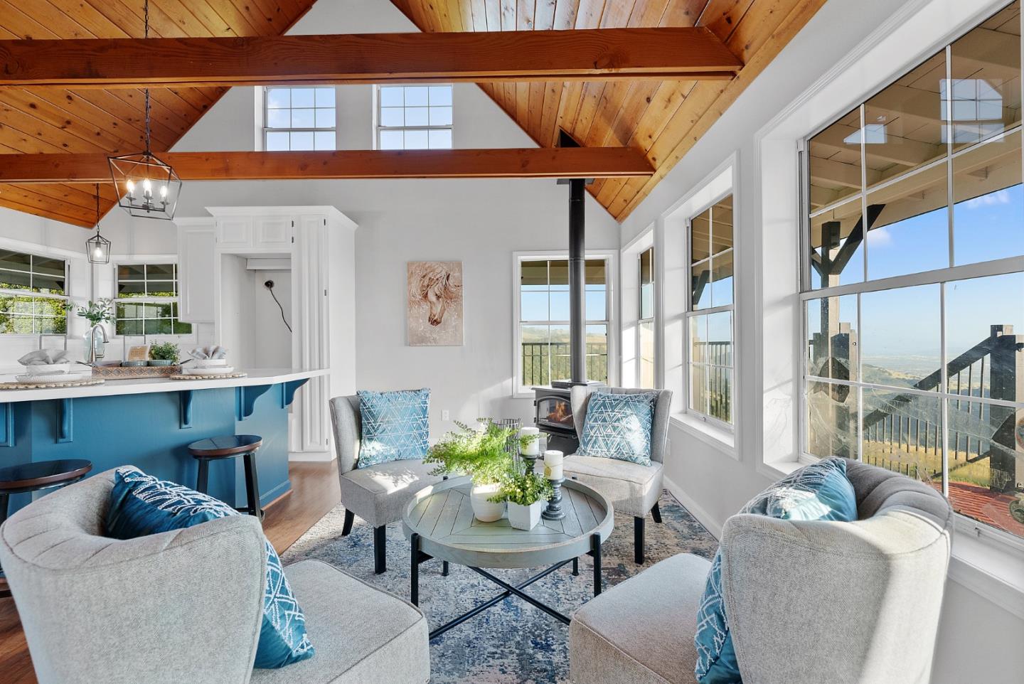 16505 Finley Ridge Road Morgan Hill, CA 95037 - Photo 10 of 44 a living room with furniture and a large window