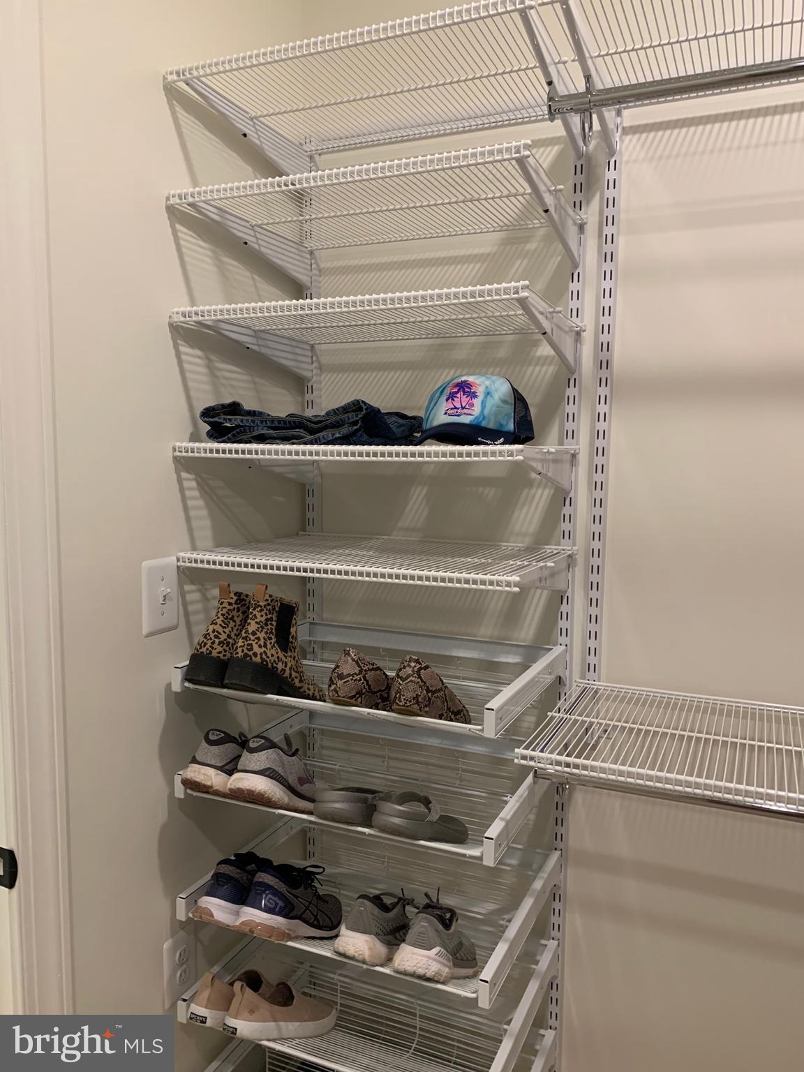 3213 Old Tanbark Road Luray, VA 22835 - Photo 40 of 93 Shoe rack in master closet