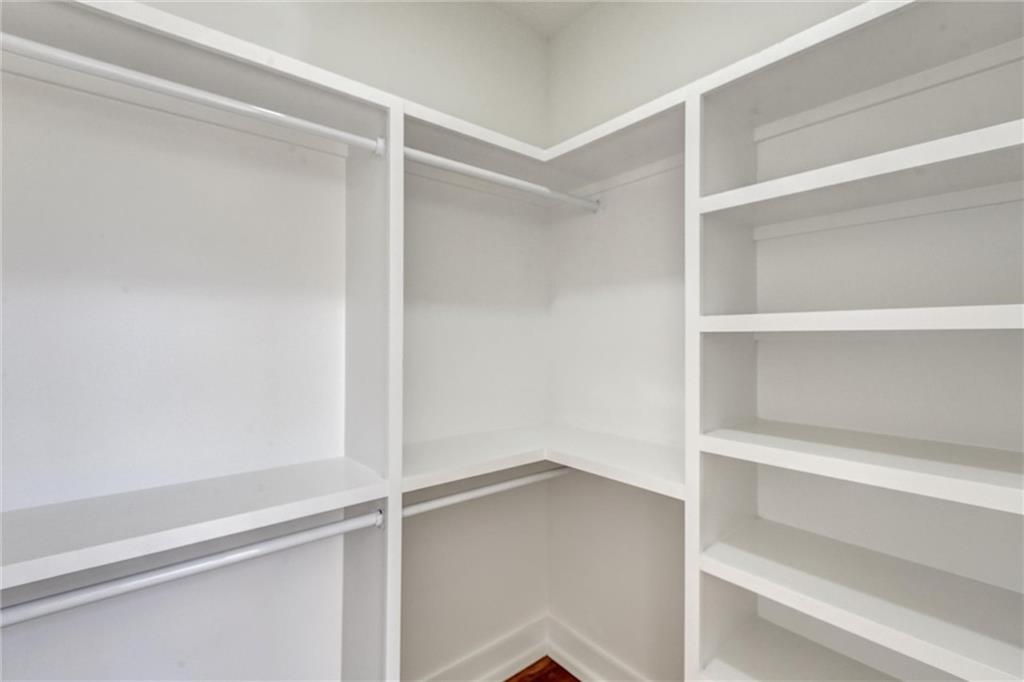 6113 Deepwater Cove Gainesville, GA 30506 - Photo 60 of 82 a view of an empty walk in closet