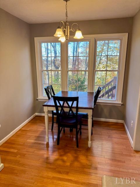 1351 Purdum Mill Road Appomattox, VA 24522 - Photo 17 of 28 a view of a dining room with furniture window and outside view