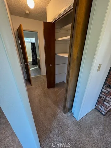 a view of a room with an empty space