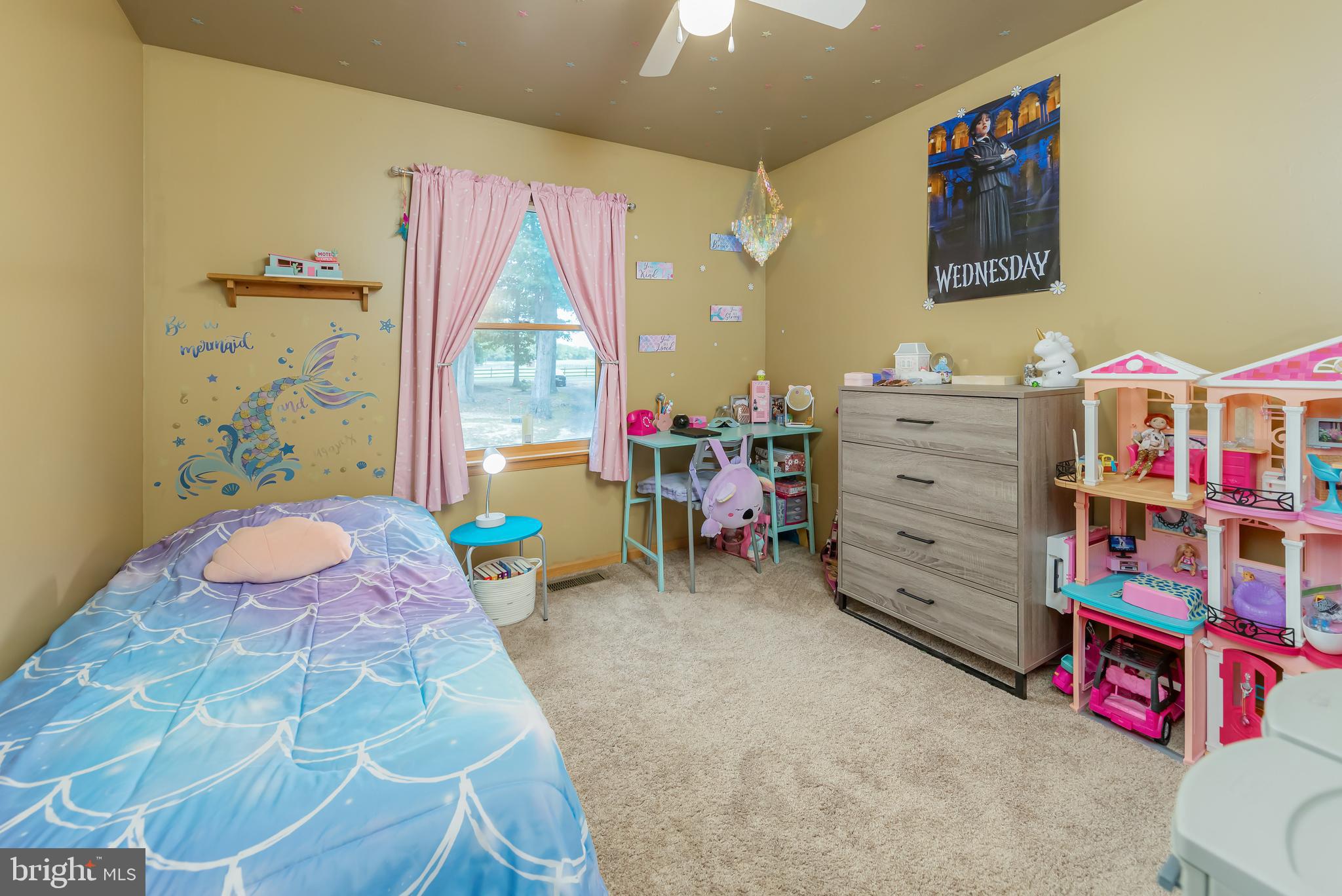 18 Dubois Road Bridgeton, NJ 08302 - Photo 14 of 37 Bedroom 1 with neutral carpet & ceiling fan!