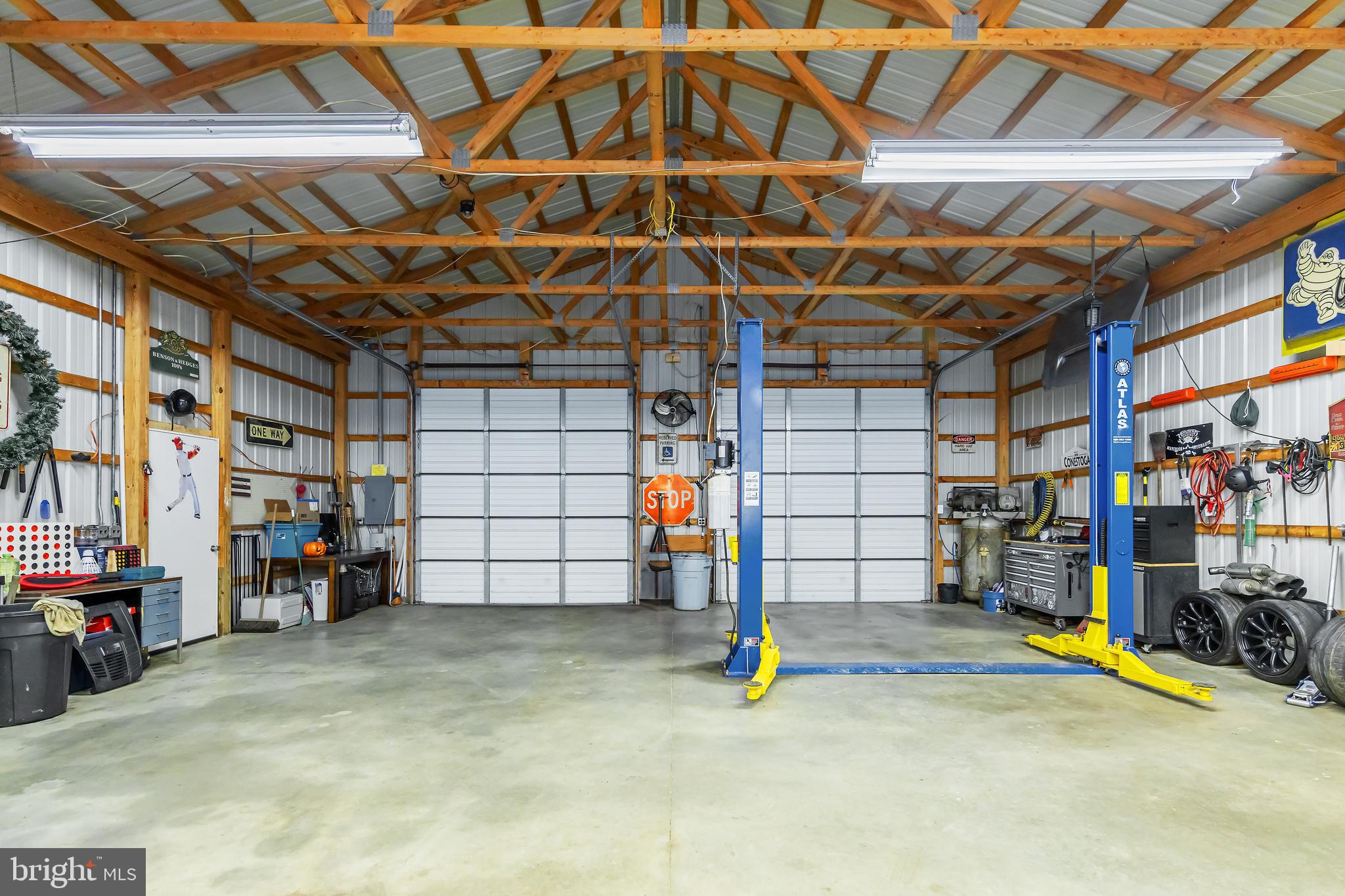 18 Dubois Road Bridgeton, NJ 08302 - Photo 22 of 37 Conestoga metal pole barn, two doors, and a LIFT!