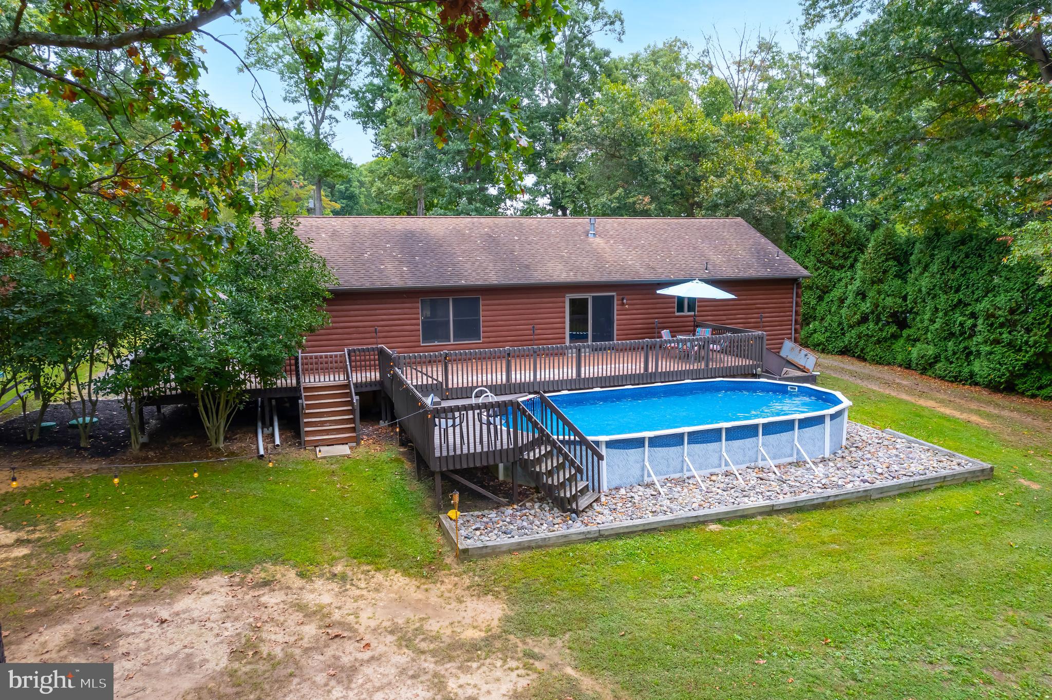 18 Dubois Road Bridgeton, NJ 08302 - Photo 37 of 37 Large wrap around deck and pool!