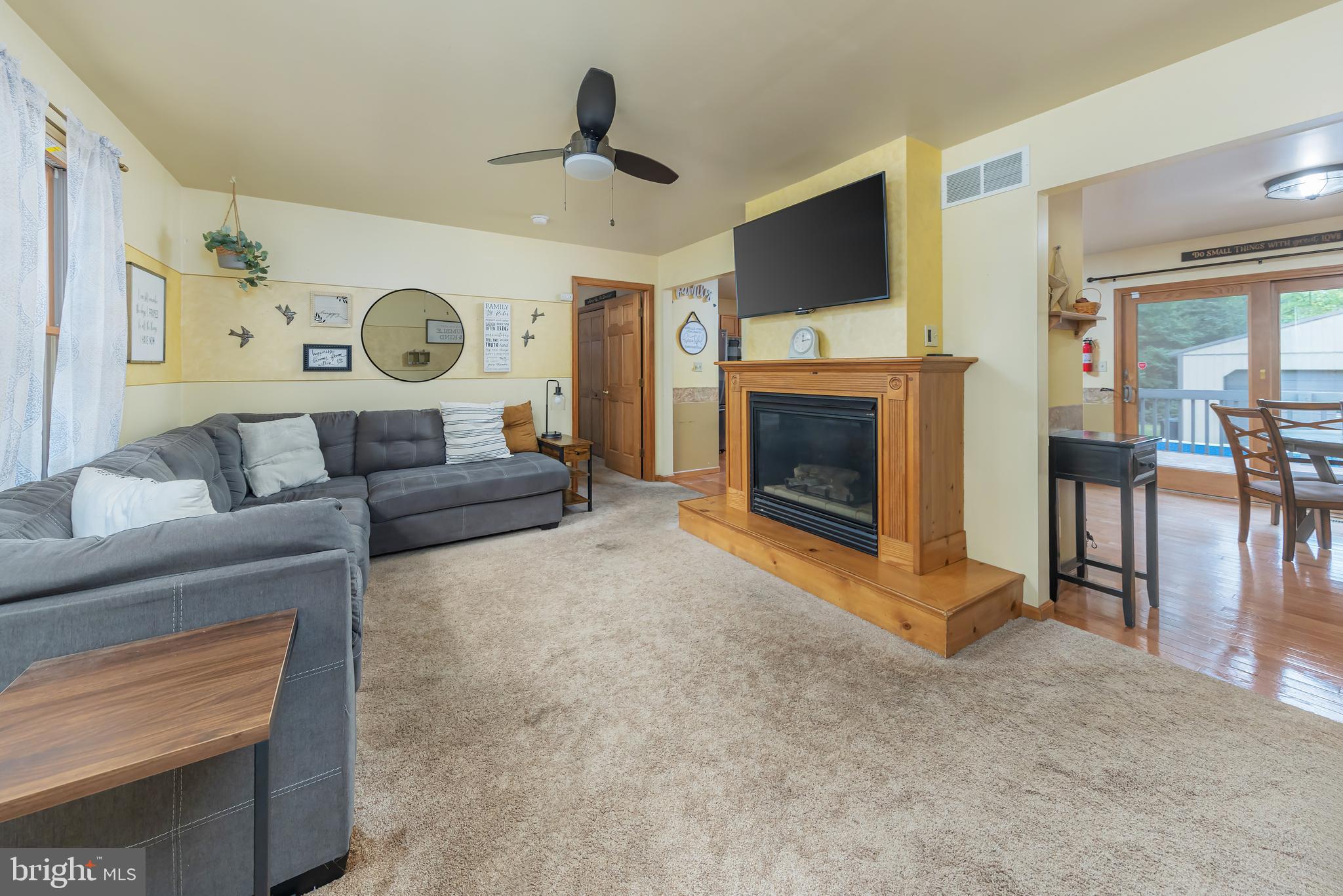 18 Dubois Road Bridgeton, NJ 08302 - Photo 4 of 37 Family room with a gas fireplace!