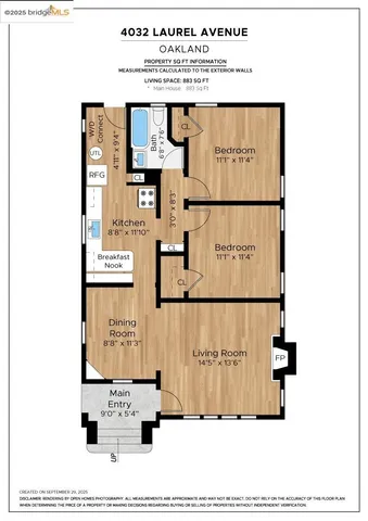 $798,000 | 4032 Laurel Avenue, Oakland, CA 94602