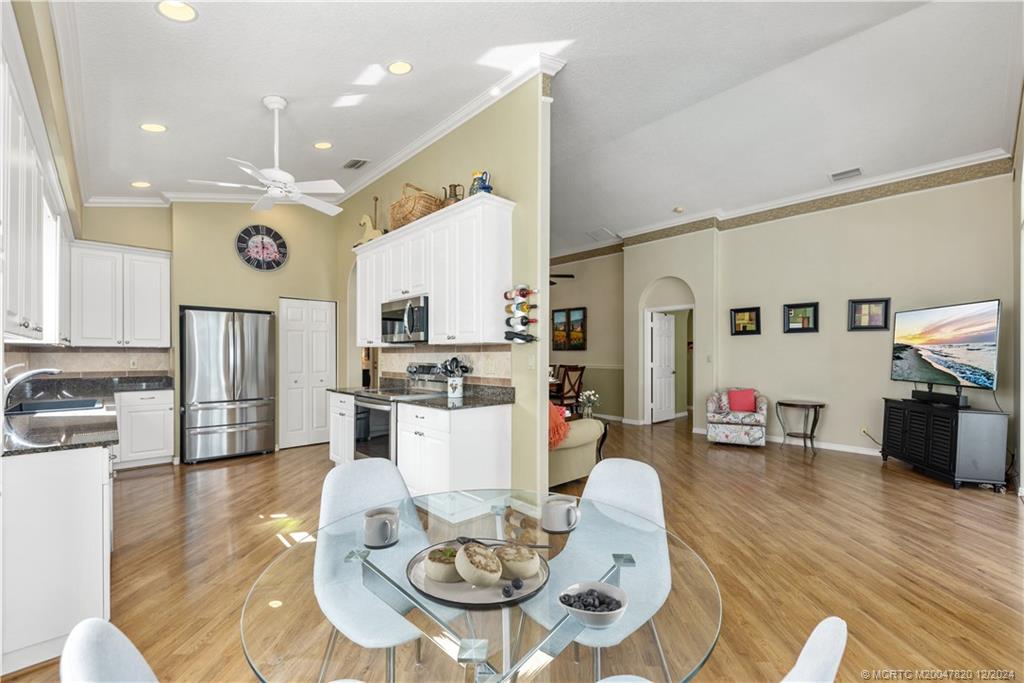 2031 Northwest Marsh Rabbit Lane Stuart, FL 34994 - Photo 12 of 25 Breakfast Nook & Kitchen