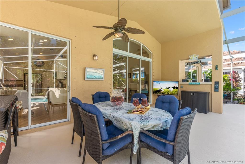 2031 Northwest Marsh Rabbit Lane Stuart, FL 34994 - Photo 24 of 25 Covered Patio