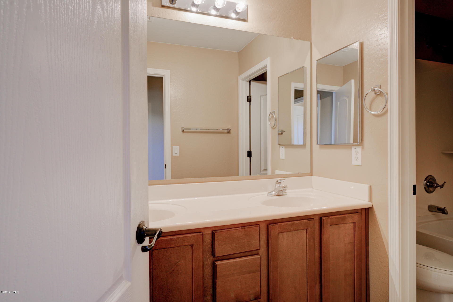 1891 South Racine Lane Gilbert, AZ 85295 - Photo 22 of 35 a bathroom with a sink and a mirror