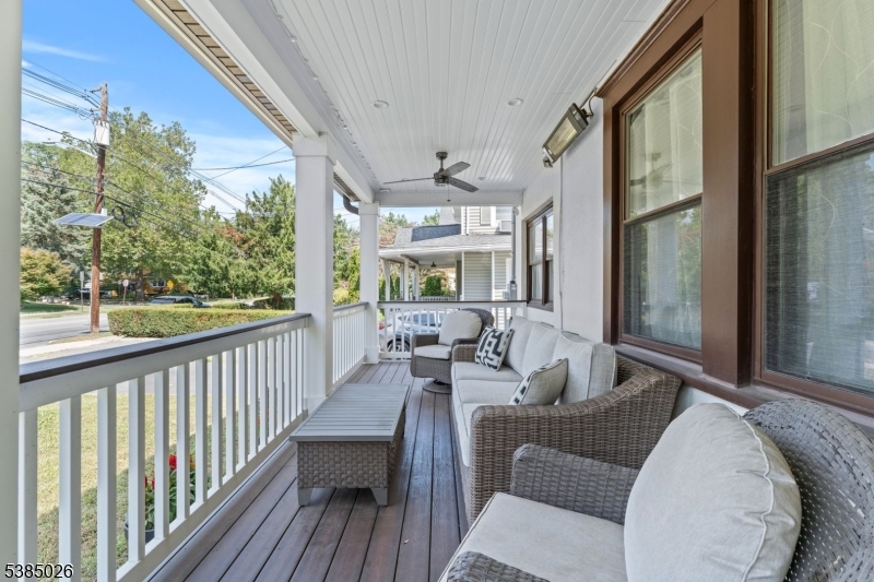 283 Orange Road Montclair, NJ 07042 - Photo 5 of 41 a balcony with furniture and a potted plant