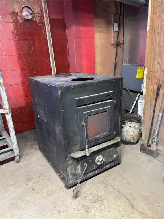 8712 Highway 415 Campbell, NY 14821 - Photo 28 of 38 Wood stove included (not hooked up)