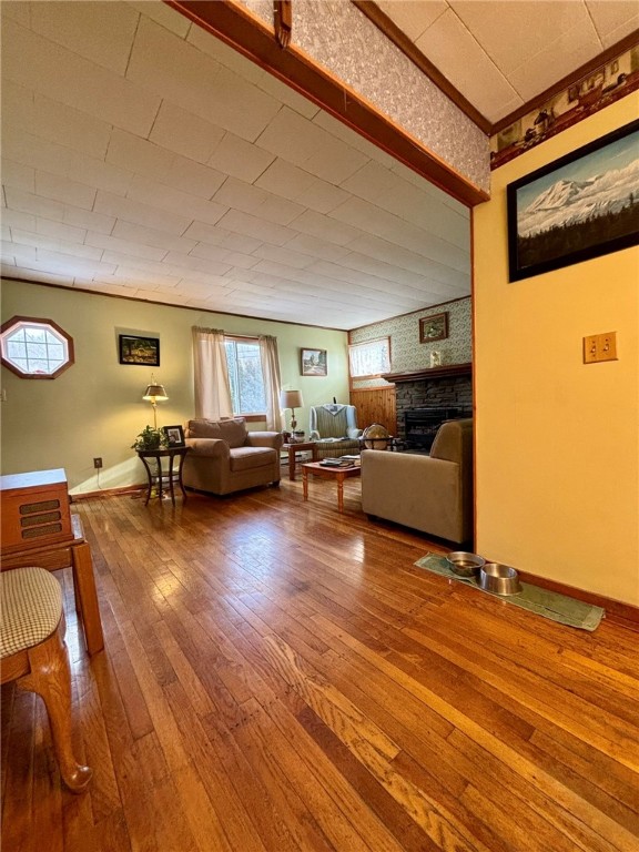 8712 Highway 415 Campbell, NY 14821 - Photo 10 of 38 View from dining area - beautiful hardwood floors