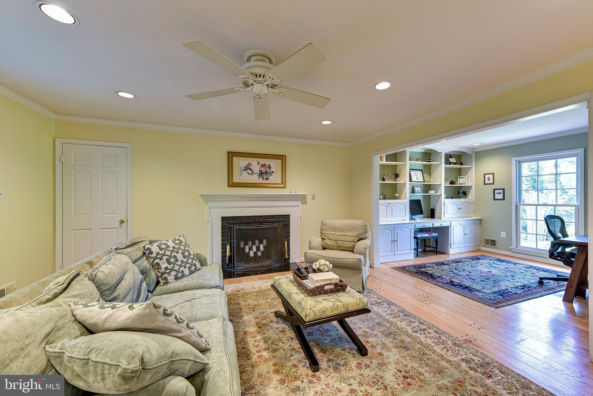 5815 Bent Twig Road McLean, VA 22101 - Photo 17 of 50 Family room with adjacent study or office
