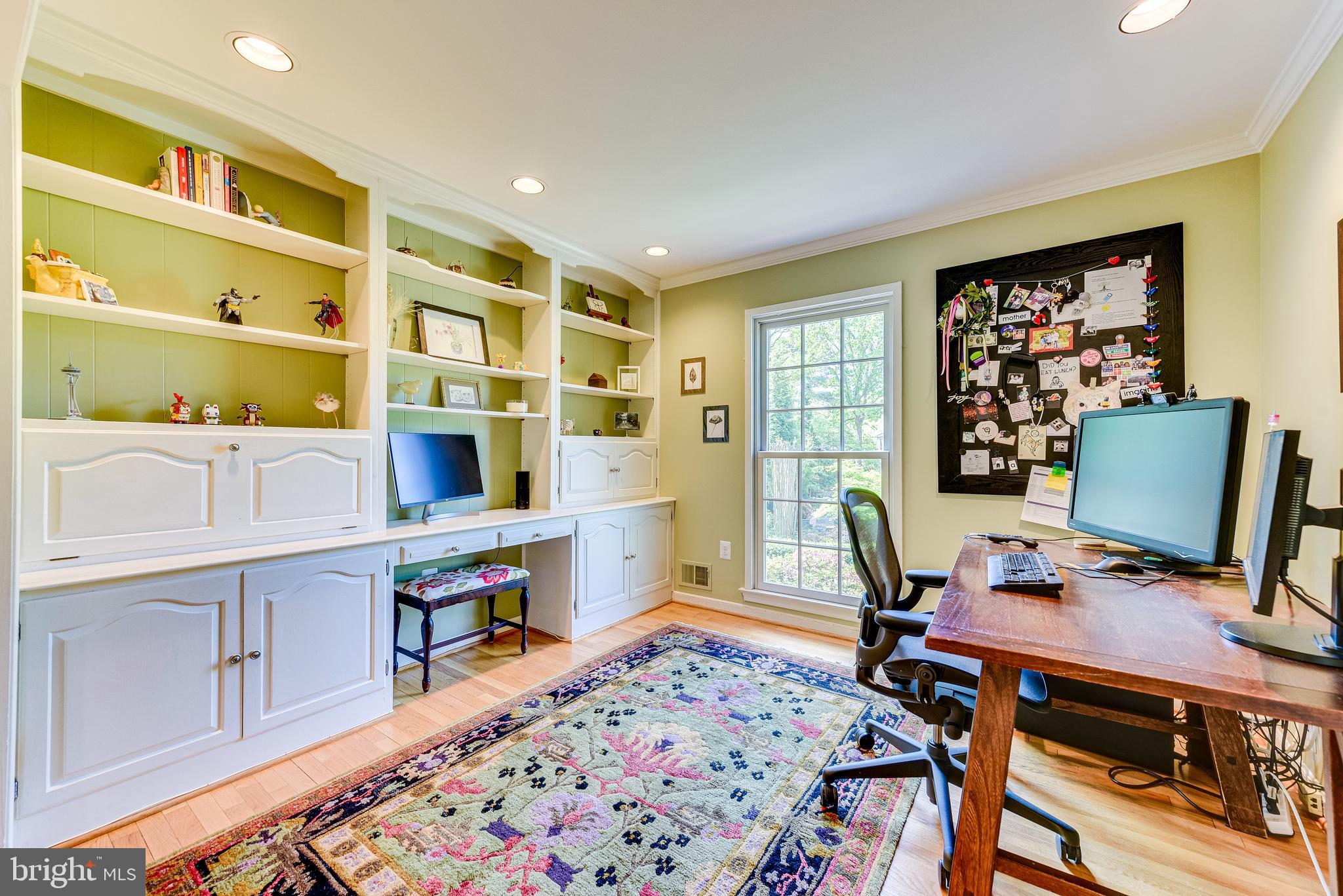 5815 Bent Twig Road McLean, VA 22101 - Photo 19 of 50 Study with wall of built ins