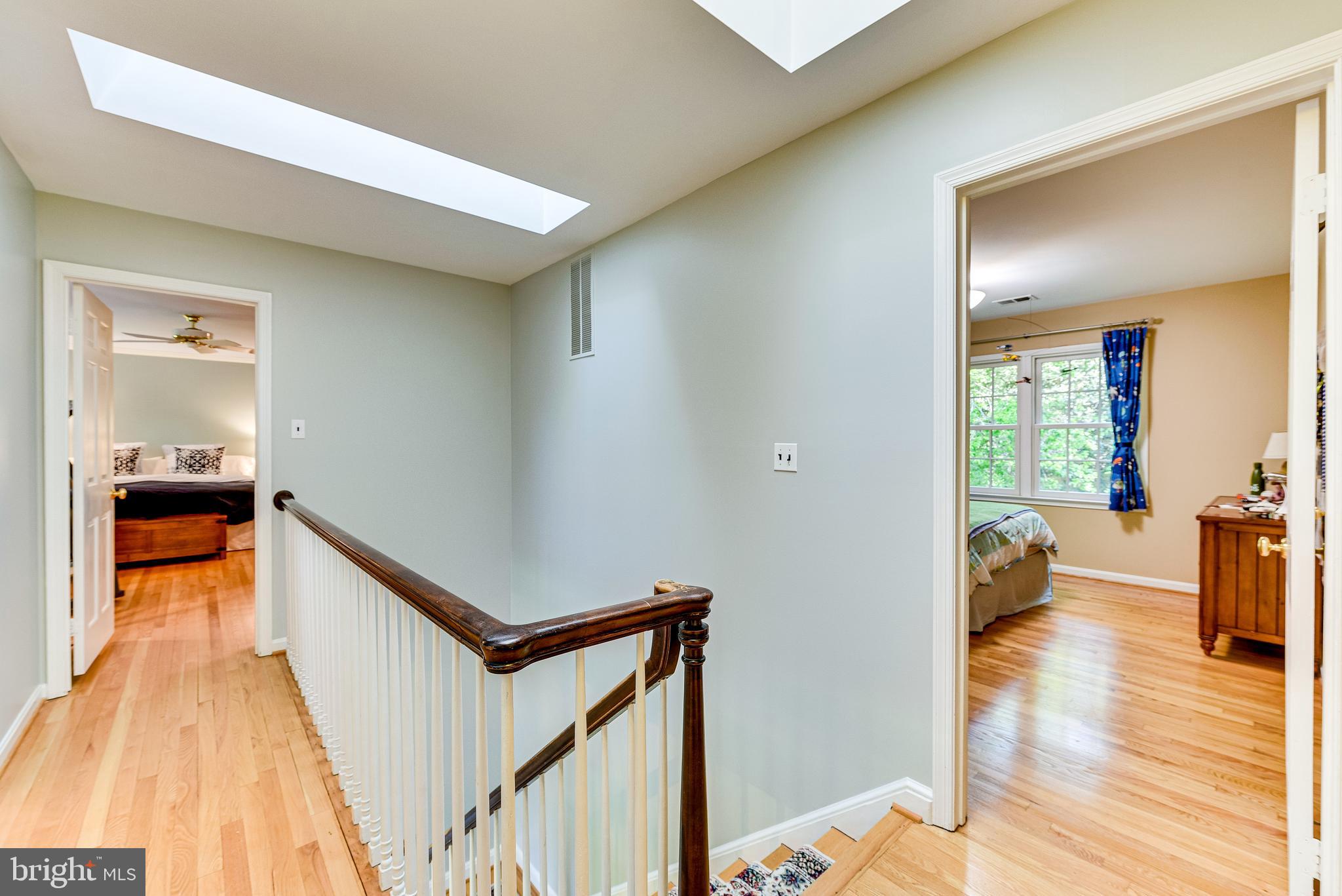 5815 Bent Twig Road McLean, VA 22101 - Photo 22 of 50 Upper hallway with 2 skylights