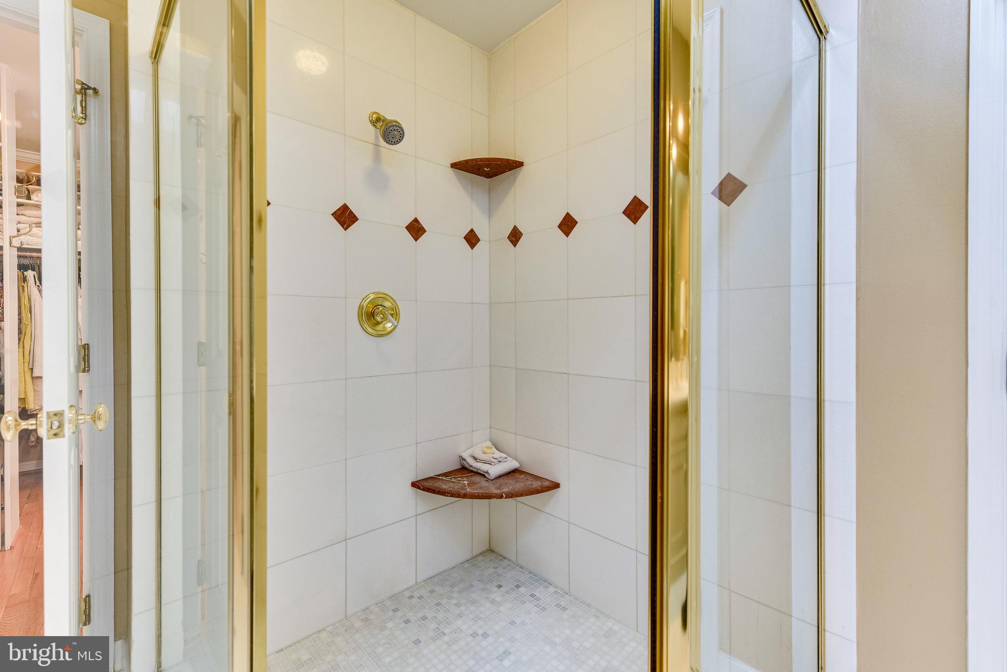 5815 Bent Twig Road McLean, VA 22101 - Photo 27 of 50 Large walk in shower