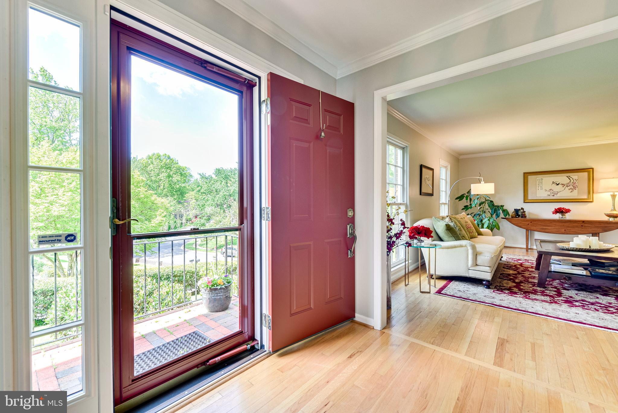 5815 Bent Twig Road McLean, VA 22101 - Photo 7 of 50 Newer insulated red front door