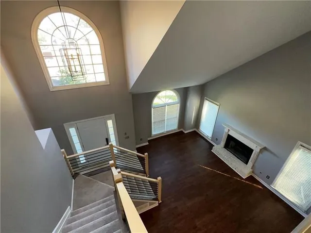 a view of room with walk in closet and window