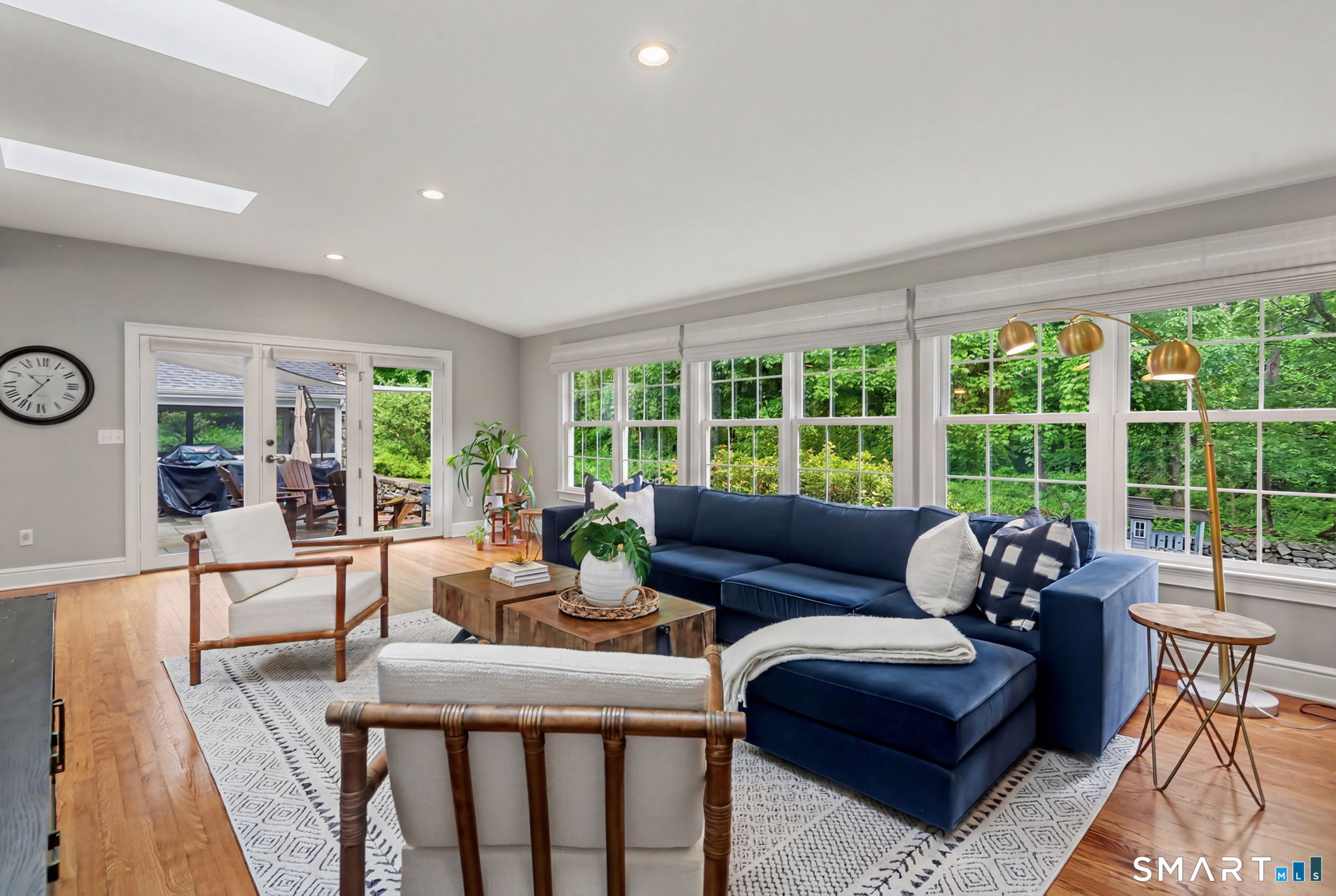 596 Silvermine Road New Canaan, CT 06840 - Photo 8 of 37 Family room provides a naturally gathering spot
