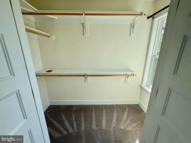 a view of walk in closet