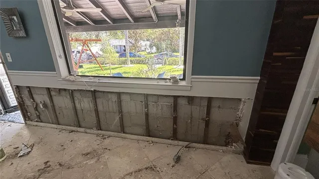 a view of a window in the house