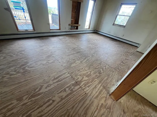a view of an empty room with window