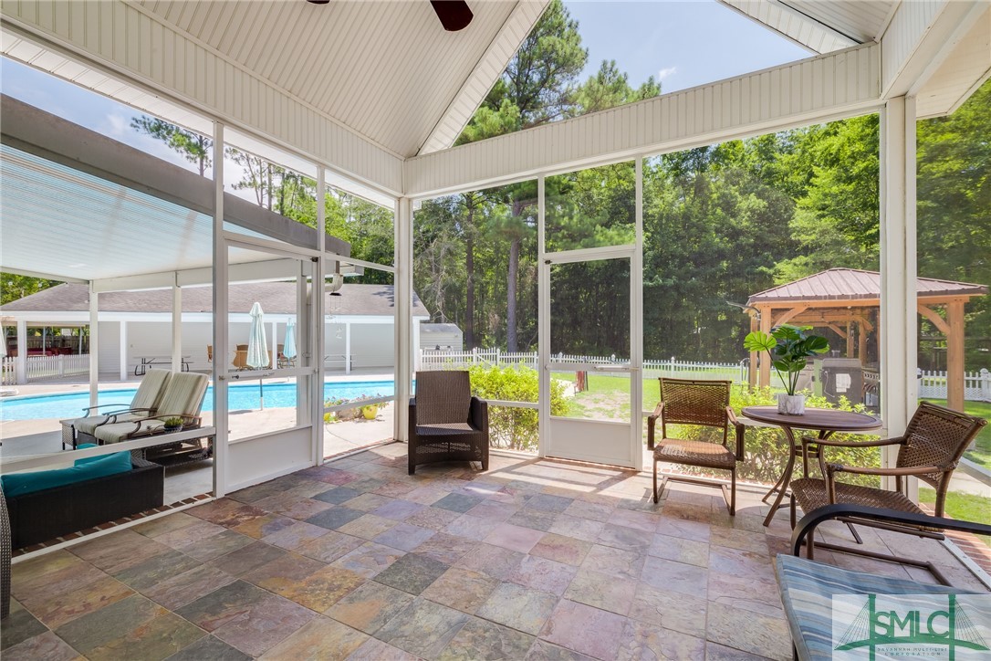 278 Harley Road Guyton, GA 31312 - Photo 29 of 50 Screened in Porch