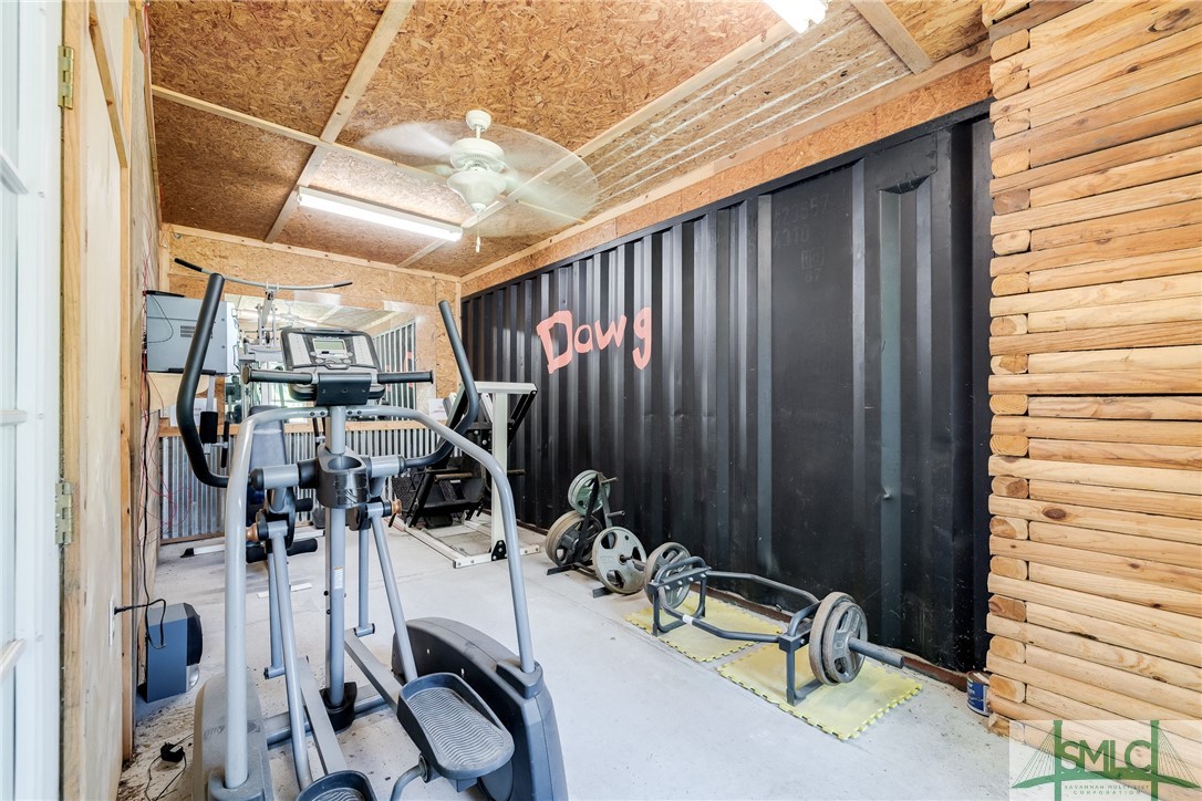 278 Harley Road Guyton, GA 31312 - Photo 34 of 50 Storage/Gym
