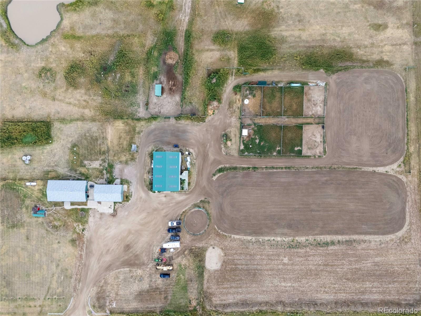 26540 Flower Circle Simla, CO 80835 - Photo 36 of 40 an aerial view of a house