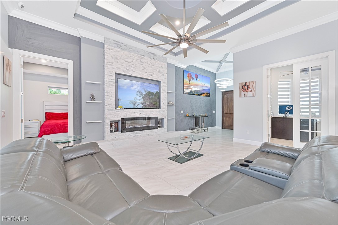 2273 Crystal Drive Fort Myers, FL 33907 - Photo 14 of 46 a living room with furniture and a large window