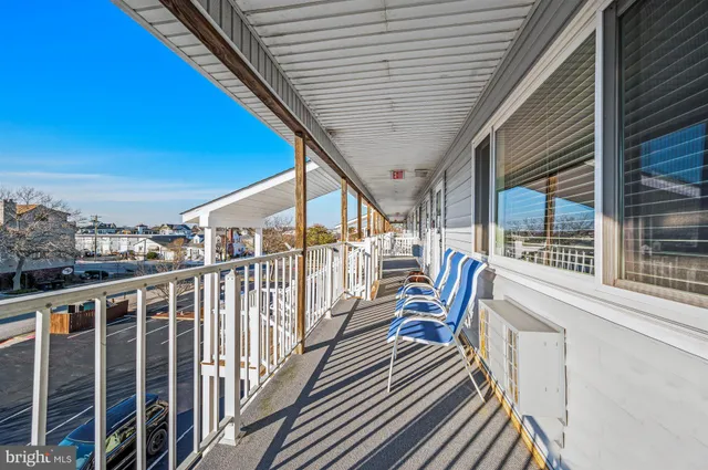 a building with view of street