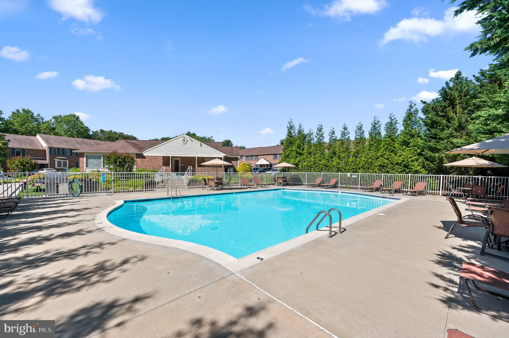 804 North Whitford Road Exton, PA 19341 - Photo 10 of 46 a view of a swimming pool with a terrace