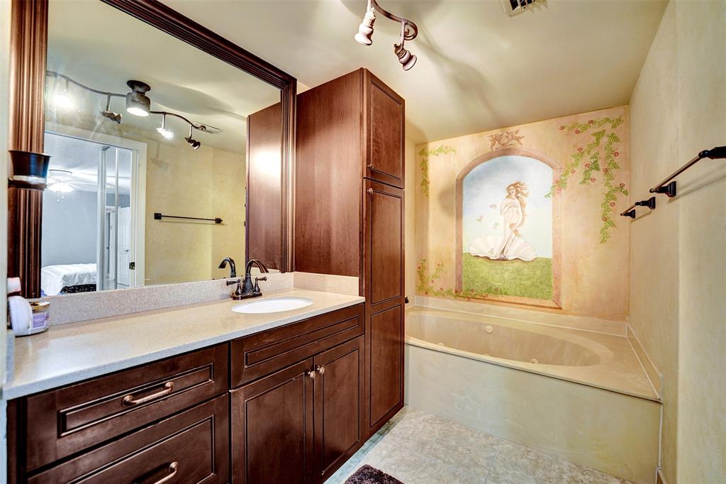 11884 Southwest 12th Place, Unit 11884 Davie, FL 33325 - Photo 36 of 48 a bathroom with a double vanity sink mirror and shower