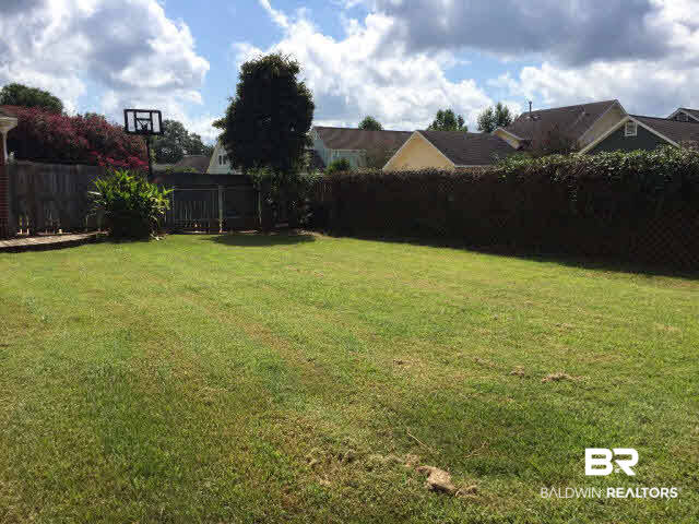 10120 Constantine Street Daphne, AL 36526 - Photo 25 of 29 For Sale: 10120 Constantine Street, Daphne, AL 36526 Fenced Backyard