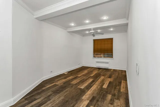 wooden floor in a room